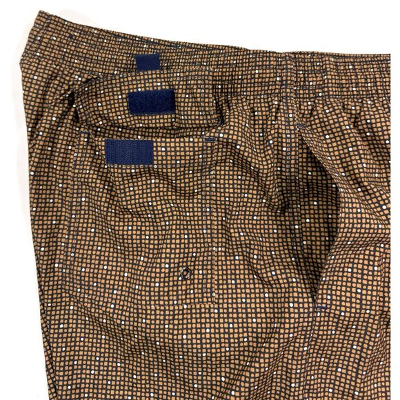 Canali Mens Swim Trunks Size 2XL Shorts Abstract Print Mesh Lined Made In Italy - Picture 5 of 14